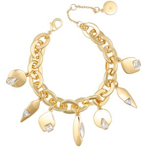 Goldtone Charm Bracelet