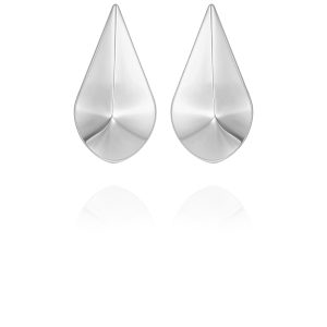 Chic Sculptural Dome Drop Earrings