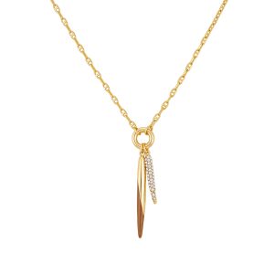 Double Pendant Necklace