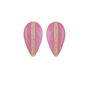 Gold Tone Teardrop Earrings